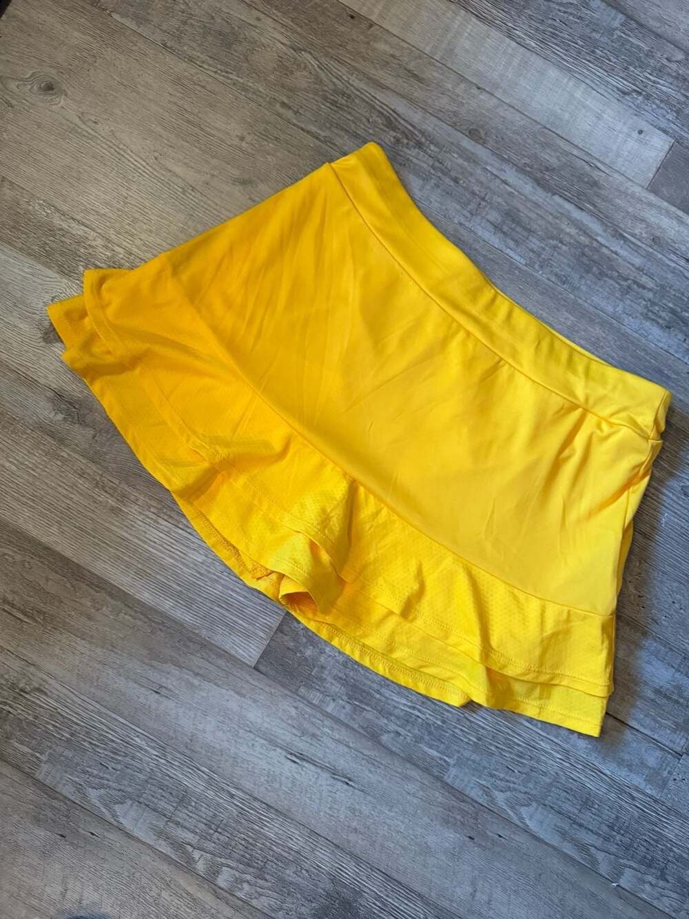 Grand Slam Performance Skort Size M Yellow Athletic